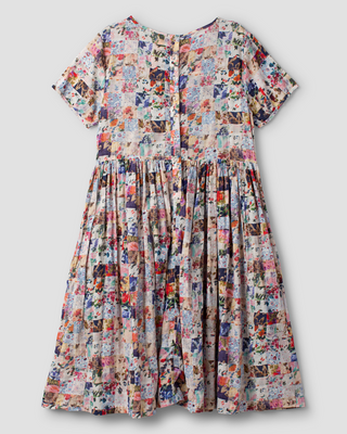 SanDahlia jurk Ewa i Walla dress patch cotton Beatris 55898 SS25 original Ewa i Walla dress patch cotton Beatris 55898 SS25 original