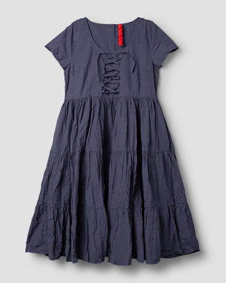 SanDahlia jurk Ewa i Walla dress cotton Ghana 55903 SS25 blue Ewa i Walla dress cotton Ghana 55903 SS25 blue