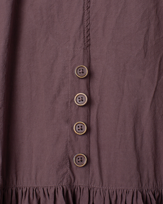 SanDahlia jurk Ewa i Walla dress cotton Britt 55916 AW25 peppercorn Ewa i Walla dress cotton Britt 55916 AW25 peppercorn