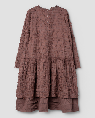 SanDahlia jurk Ewa i Walla dress organdie patch Harriet 55931 AW25 peppercorn Ewa i Walla dress organdie patch Harriet 55931 AW25 peppercorn