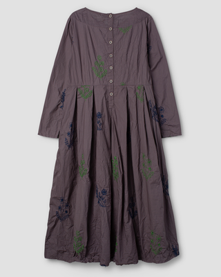 SanDahlia jurk Ewa i Walla dress embroidered cotton Jade 55934 AW25 original Ewa i Walla dress embroidered cotton Jade 55934 AW25 original