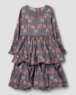 SanDahlia jurk Ewa i Walla dress flower cotton Fatima 55936 AW25 original Ewa i Walla dress flower cotton Fatima 55936 AW25 original