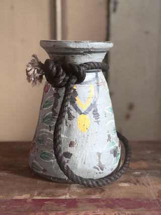 SanDahlia vaas Nepalese vaas Lalita india grijs S Nepalese vaas Lalita india grijs S