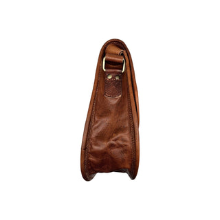 Louisa lee JAYA TAS MET KLEP VAN ECHT LEER VAN 28 CM JAYA TAS MET KLEP VAN ECHT LEER VAN 28 CM