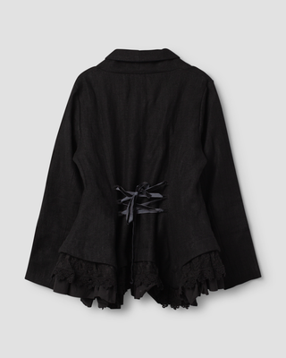 SanDahlia Jas Ewa i Walla jas wool Catalin 66777 AW25 black Ewa i Walla jas wool Catalin 66777 AW25 black