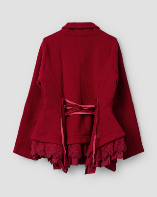 SanDahlia Jas Ewa i Walla jas wool Catalin 66777 AW25 red Ewa i Walla jas wool Catalin 66777 AW25 red