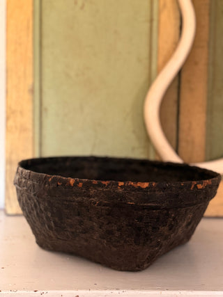 SanDahlia schaal Leem mand india zwart Leem mand india zwart