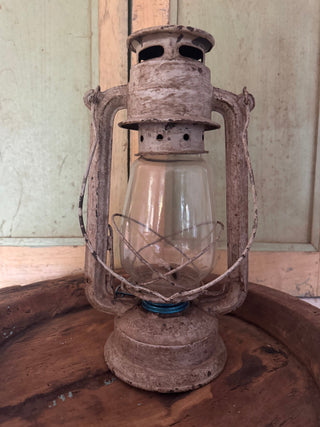 SanDahlia lantaren Vintage metalen Lantaren olielamp creme Vintage metalen Lantaren olielamp creme