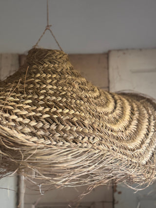 SanDahlia hanglamp Hanglamp rieten Lampenkap Hanglamp rieten Lampenkap