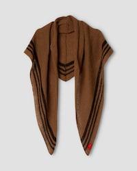 SanDahlia Accessoires Ewa i Walla Sjaal Ronna Wool 77571 AW23 Camel