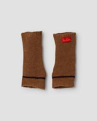 SanDahlia Accessoires Ewa i Walla Polswarmers Rana Alpaca Knit 77572 AW23 Camel