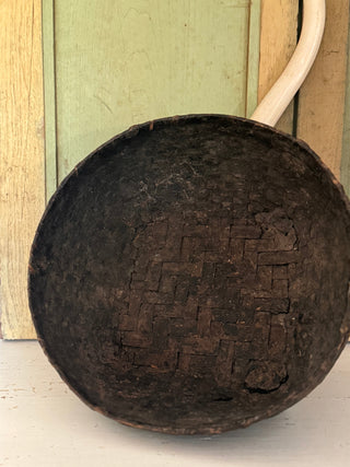 SanDahlia schaal Leem mand india zwart Leem mand india zwart