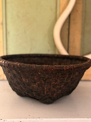 SanDahlia schaal Leem mand india zwart Leem mand india zwart