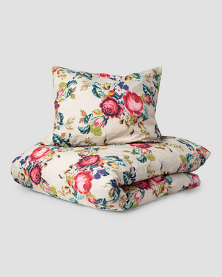 SanDahlia Ewa i Walla Home One Size Ewa i Walla duve set flower cotton Aurora 88146 AW25 original Ewa i Walla duve set flower cotton Aurora 88146 AW25 original