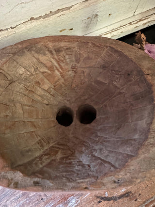 SanDahlia schaal Nepalese houten schaal