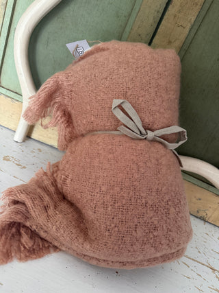 SanDahlia dekens & plaids Gebreide plaid / deken nude Gebreide plaid / deken nude