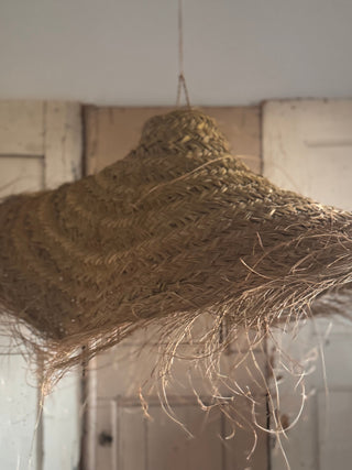 SanDahlia hanglamp Hanglamp rieten Lampenkap Hanglamp rieten Lampenkap