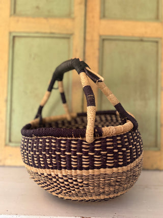 SanDahlia tassen Mand natuur rond groot Mand natuur rond groot