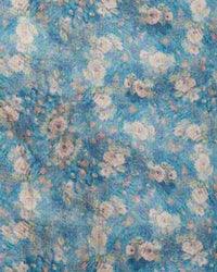 SanDahlia Kleider Ewa i Walla Jurk Voile 55736  SS22 Blue Flower