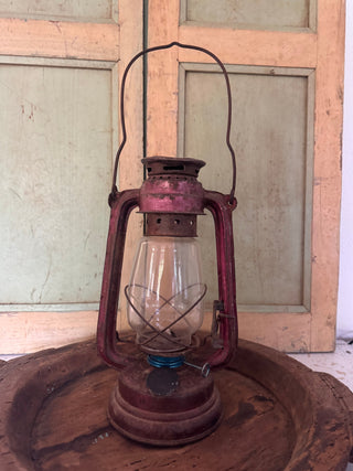 SanDahlia lantaren Vintage metalen Lantaren olielamp roze Vintage metalen Lantaren olielamp roze