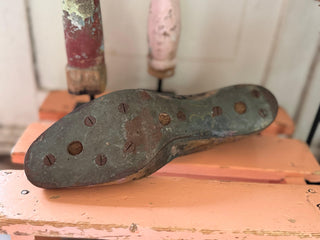 SanDahlia schoenenlijst Vintage brocante houten schoen schoenmakers model
