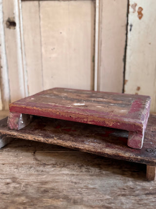 SanDahlia dienblad Handgemaakt houten serveer tafeltje S Handgemaakt houten serveer tafeltje S