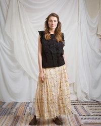 SanDahlia Röcke One Size Ewa i Walla Rok Evelyn Cotton 22180 SS23 Embroidered Voile