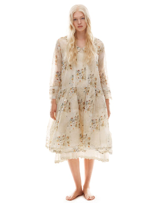 SanDahlia Ewa i Walla jurk Linda 55852 SS24 Flower Print