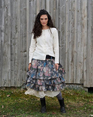 SanDahlia Röcke Ewa i Walla Rok Simone Flower Cotton 22197 AW23 Original