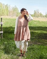 SanDahlia Kleider Ewa i Walla Tuniek Glory Linen 33350 SS23 Striped