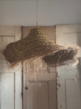 SanDahlia hanglamp Hanglamp rieten Lampenkap Hanglamp rieten Lampenkap