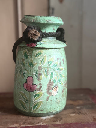 SanDahlia vaas Nepalese vaas Lalita india S groen Nepalese vaas Lalita india S groen