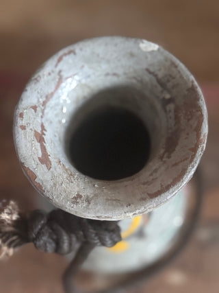 SanDahlia vaas Nepalese vaas Lalita india grijs S Nepalese vaas Lalita india grijs S