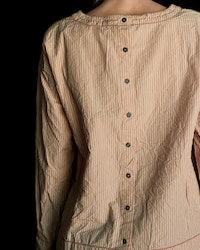 SanDahlia Blusen & Tunika Ewa i Walla Blouse Hera Striped Cotton 44869 AW22 Red