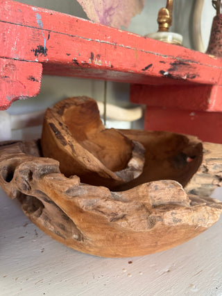 SanDahlia schaal Houten schaal S