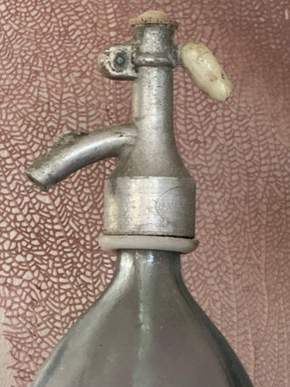 SanDahlia Vazen & Flessen Vintage Spuitfles grijs blauw