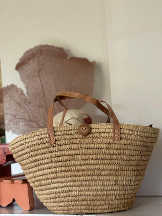 SanDahlia mand Boodschappenmand / Strandtas beige