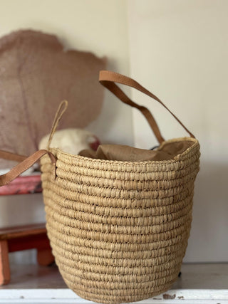 SanDahlia mand Boodschappenmand / Strandtas beige