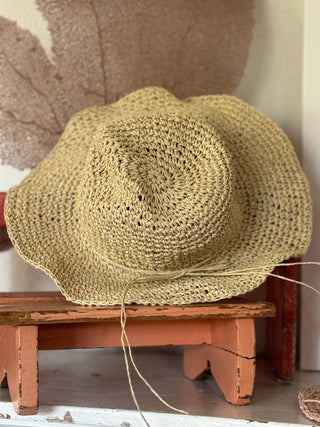 SanDahlia hoed Bohemian zomer hoed natuur