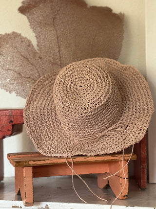 SanDahlia hoed Bohemian zomer hoed