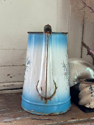 SanDahlia emaille Oude franse emaille kan