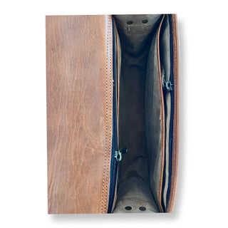 Louisa lee Leren schoudertas van 33 cm Leren schoudertas van 33 cm