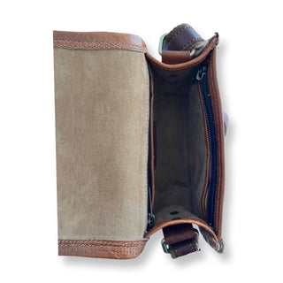 Louisa lee Leren schoudertas van 23 cm Leren schoudertas van 23 cm