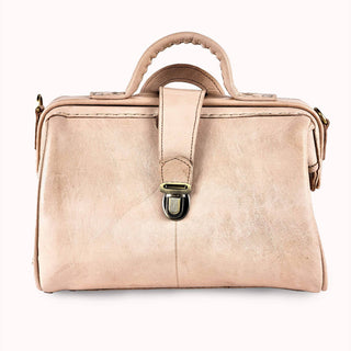Doenya Leather Fashion Leren tas 'Petit': Ivoor Leren tas 'Petit': Ivoor
