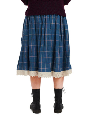 SanDahlia Röcke One Size Ewa i Walla Rok Original 22113 AW21 Checked Linen