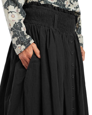 SanDahlia Röcke One Size Ewa i Walla Rok Shirt Cotton 22123 AW21 Vintage Black