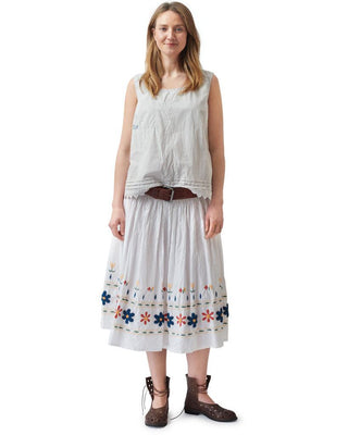 SanDahlia Röcke One Size Ewa i Walla Rok Cotton 22135 SS22  White