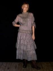 SanDahlia Röcke One Size Ewa i Walla Rok Embroidered Organdie 22157 AW22 Ash