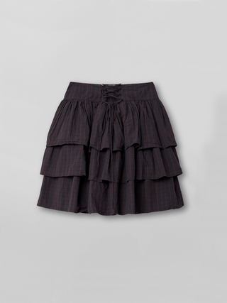 SanDahlia Röcke Ewa i Walla Rok Daga Checked Cotton 22159 AW22 Original