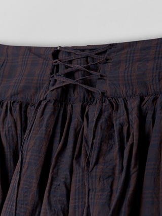 SanDahlia Röcke Ewa i Walla Rok Daga Checked Cotton 22159 AW22 Original